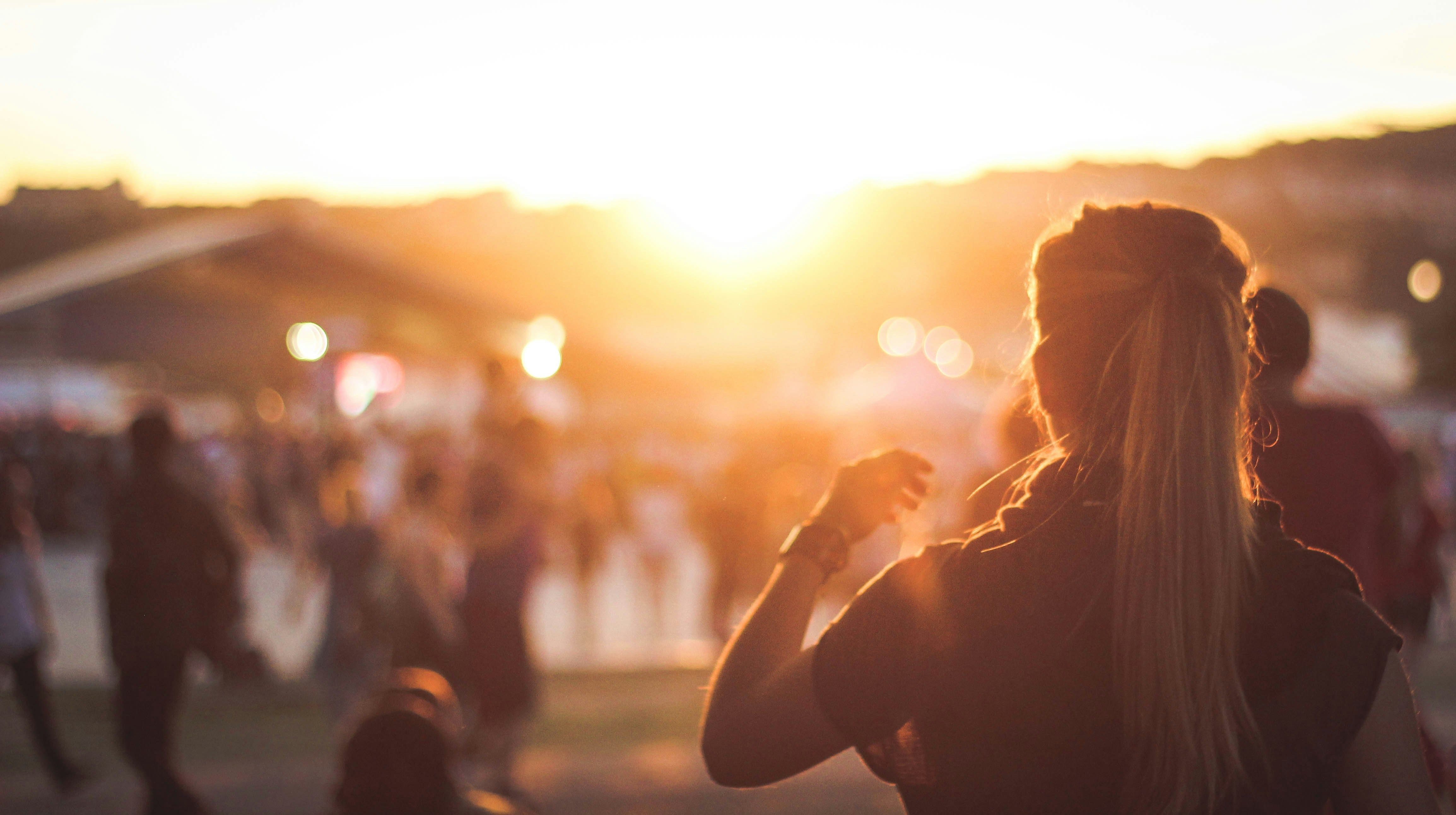 Meeting the sunrise